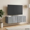 Meuble TV mural Sonoma gris 98 x 31 x 30 cm Bois d'ingénierie 619286619286
