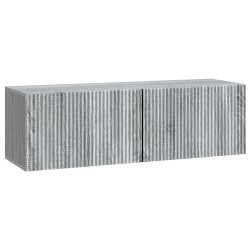 Meuble TV mural Sonoma gris 98 x 31 x 30 cm Bois d'ingénierie 619286619286
