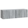 Meuble TV mural Sonoma gris 98 x 31 x 30 cm Bois d'ingénierie 619286619286