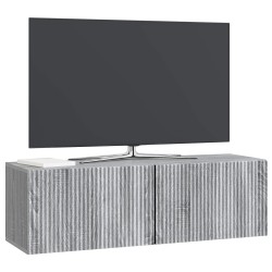 Meuble TV mural Sonoma gris 98 x 31 x 30 cm Bois d'ingénierie 619286619286