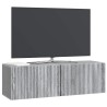 Meuble TV mural Sonoma gris 98 x 31 x 30 cm Bois d'ingénierie 619286619286