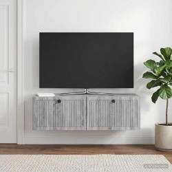 Meuble TV mural Sonoma gris 98 x 31 x 30 cm Bois d'ingénierie 619287619287