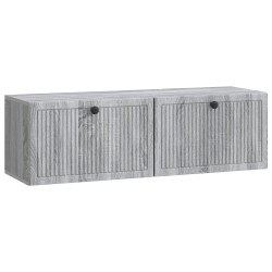 Meuble TV mural Sonoma gris 98 x 31 x 30 cm Bois d'ingénierie 619287619287