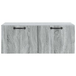 Meuble TV mural Sonoma gris 78,5 x 41 x 30 cm Bois d'ingénierie 619288619288