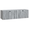 Meuble TV mural Sonoma gris 98 x 31 x 30 cm Bois d'ingénierie 619289619289