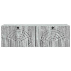 Meuble TV mural Sonoma gris 98 x 31 x 30 cm Bois d'ingénierie 619289619289