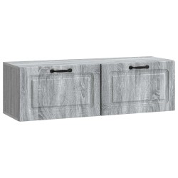 Meuble TV mural Sonoma gris 98 x 31 x 30 cm Bois d'ingénierie 619290619290