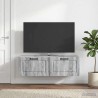 Meuble TV mural Sonoma gris 98 x 31 x 30 cm Bois d'ingénierie 619290619290