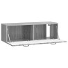 Meuble TV mural Sonoma gris 98 x 31 x 30 cm Bois d'ingénierie 619290619290