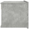 Tables de chevet 2 pcs Gris béton 40x30x30 cm Bois ingénierie 619292619292