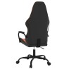 Chaise de jeu Noir et orange Similicuir 619299619299