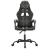 Chaise de jeu Noir et camouflage Similicuir 619300619300