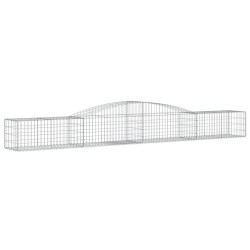 Paniers à gabions arqués 6 pcs 400x50x40/60 cm Fer galvanisé 619301619301