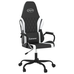 Chaise de jeu Noir et blanc Similicuir 619302619302