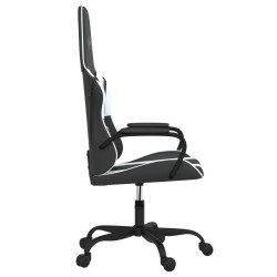 Chaise de jeu Noir et blanc Similicuir 619302619302