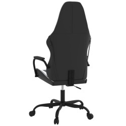 Chaise de jeu Noir et blanc Similicuir 619302619302