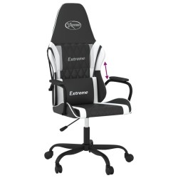 Chaise de jeu Noir et blanc Similicuir 619302619302