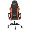Chaise de jeu de massage Noir et orange Similicuir 619304619304