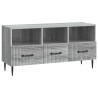 Meuble TV Sonoma gris 102 x 34,5 x 50 cm Bois d'ingénierie 619307619307