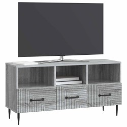 Meuble TV Sonoma gris 102 x 34,5 x 50 cm Bois d'ingénierie 619307619307