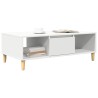 Table basse Blanc 102 x 55 x 35 cm Bois d'ingénierie 619308619308