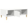 Table basse Blanc 102 x 55 x 35 cm Bois d'ingénierie 619308619308