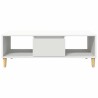 Table basse Blanc 102 x 55 x 35 cm Bois d'ingénierie 619308619308