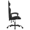 Chaise de jeu pivotante Noir et camouflage Similicuir 619309619309
