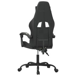 Chaise de jeu pivotante Noir et camouflage Similicuir 619309619309