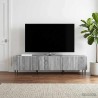Meuble TV Sonoma gris 147 x 34,5 x 32 cm Bois d'ingénierie 619312619312