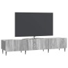 Meuble TV Sonoma gris 147 x 34,5 x 32 cm Bois d'ingénierie 619312619312