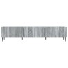 Meuble TV Sonoma gris 147 x 34,5 x 32 cm Bois d'ingénierie 619312619312