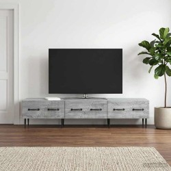 Meuble TV Sonoma gris 147 x 34,5 x 30 cm Bois d'ingénierie 619313619313