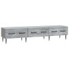 Meuble TV Sonoma gris 147 x 34,5 x 30 cm Bois d'ingénierie 619313619313