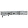 Meuble TV Sonoma gris 147 x 34,5 x 30 cm Bois d'ingénierie 619313619313
