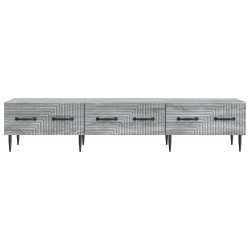 Meuble TV Sonoma gris 147 x 34,5 x 30 cm Bois d'ingénierie 619313619313