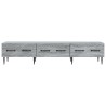 Meuble TV Sonoma gris 147 x 34,5 x 30 cm Bois d'ingénierie 619313619313