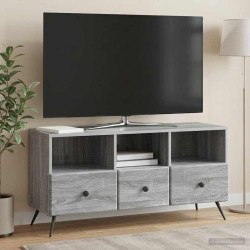 Meuble TV Sonoma gris 102 x 34,5 x 50 cm Bois d'ingénierie 619315619315