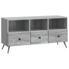 Meuble TV Sonoma gris 102 x 34,5 x 50 cm Bois d'ingénierie 619315619315