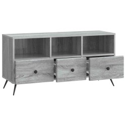Meuble TV Sonoma gris 102 x 34,5 x 50 cm Bois d'ingénierie 619315619315