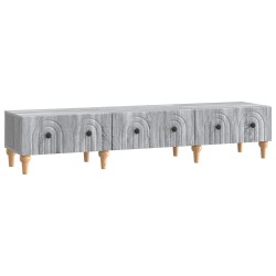 Meuble TV Sonoma gris 147 x 34,5 x 30 cm Bois d'ingénierie 619316619316