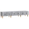 Meuble TV Sonoma gris 147 x 34,5 x 30 cm Bois d'ingénierie 619316619316