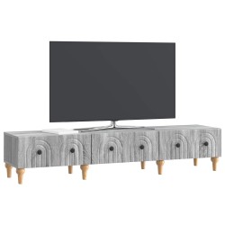 Meuble TV Sonoma gris 147 x 34,5 x 30 cm Bois d'ingénierie 619316619316