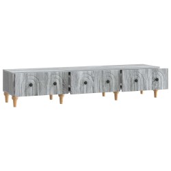 Meuble TV Sonoma gris 147 x 34,5 x 30 cm Bois d'ingénierie 619316619316
