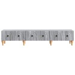 Meuble TV Sonoma gris 147 x 34,5 x 30 cm Bois d'ingénierie 619316619316