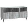 Meuble TV Sonoma gris 102 x 34,5 x 50 cm Bois d'ingénierie 619318619318