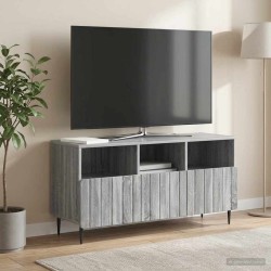 Meuble TV Sonoma gris 102 x 34,5 x 50 cm Bois d'ingénierie 619318619318