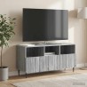 Meuble TV Sonoma gris 102 x 34,5 x 50 cm Bois d'ingénierie 619318619318