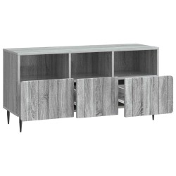 Meuble TV Sonoma gris 102 x 34,5 x 50 cm Bois d'ingénierie 619318619318