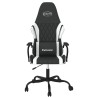 Chaise de jeu de massage Noir et blanc Similicuir 619321619321